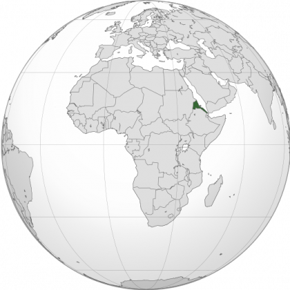 eritrea_africa_orthographic_projection