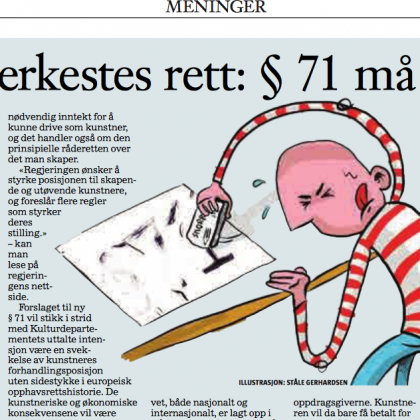 Faksimile fra Klassekampen 6. mai 2017